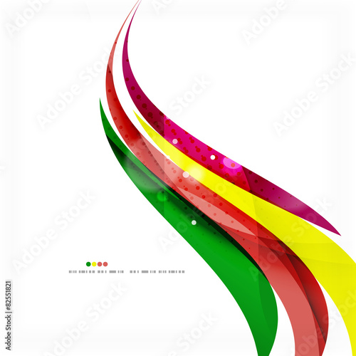 Rainbow bright light air lines background