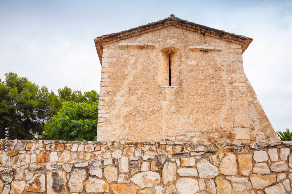 Saint Michael church in Calafell town, Spain