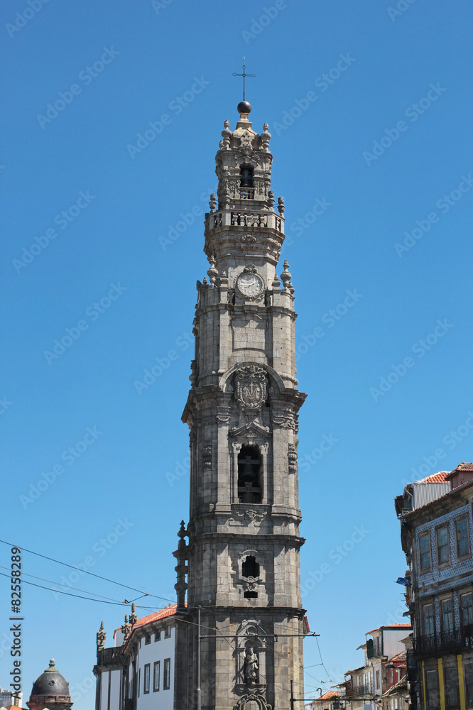 Porto, Portugal: Torre dos Clerigos (