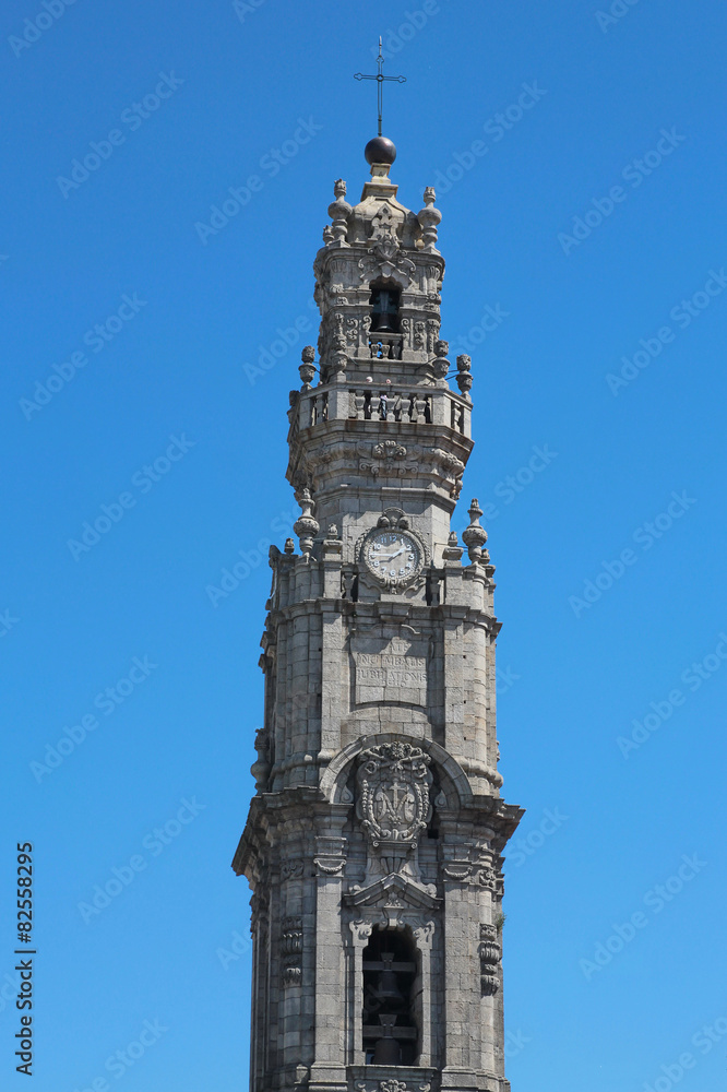 Porto, Portugal: Torre dos Clerigos (