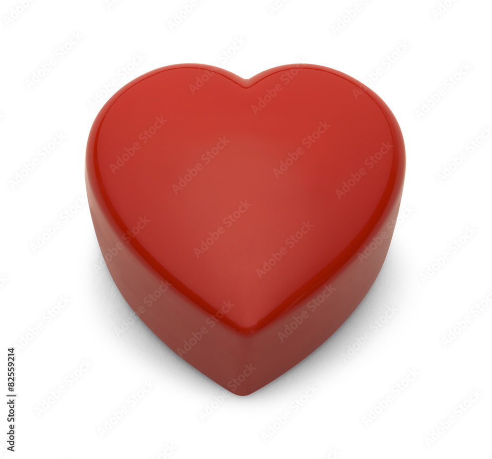 Red Plastic Heart