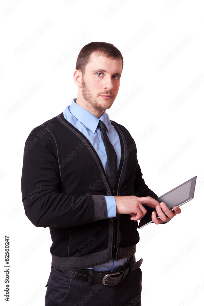 Businessman with digital tablet Businessman with digital tablet