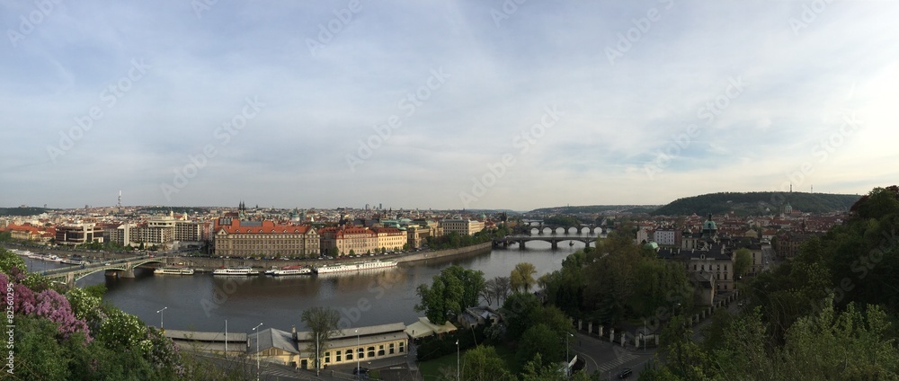 Naklejka premium prag moldau