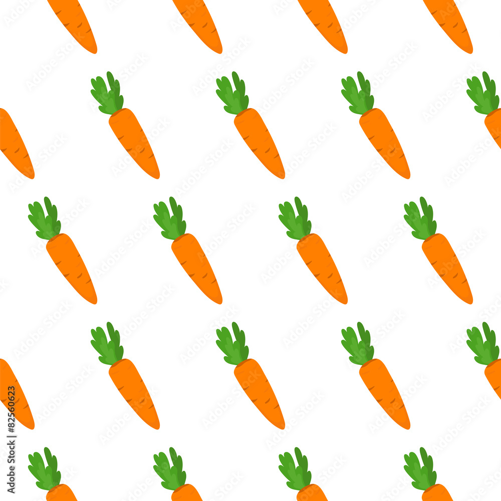 Seamless pattern with carrots Seamless pattern with carrots