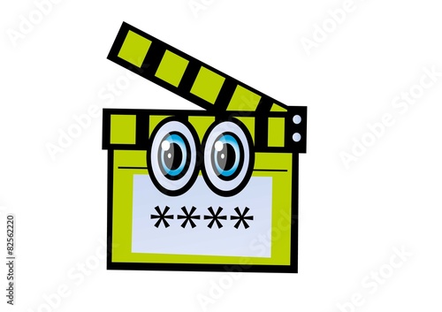 klaps, filmowy,ikona,reklama,biznes