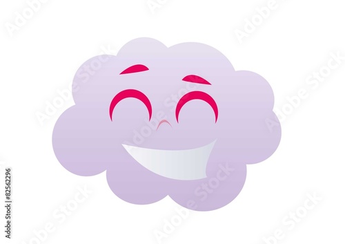 chmurka, wesoła,różowa, pogodynka, wakacje,lato,dzieci