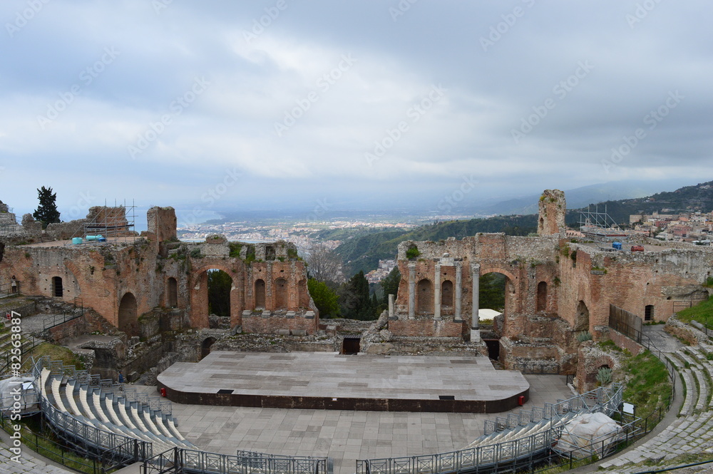 Théâtre Grec de Taormina - Sicile