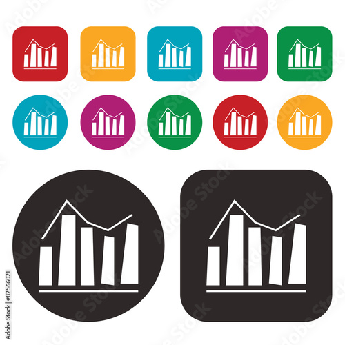 Graph icon / Business icon