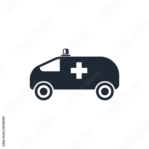 icon medical car