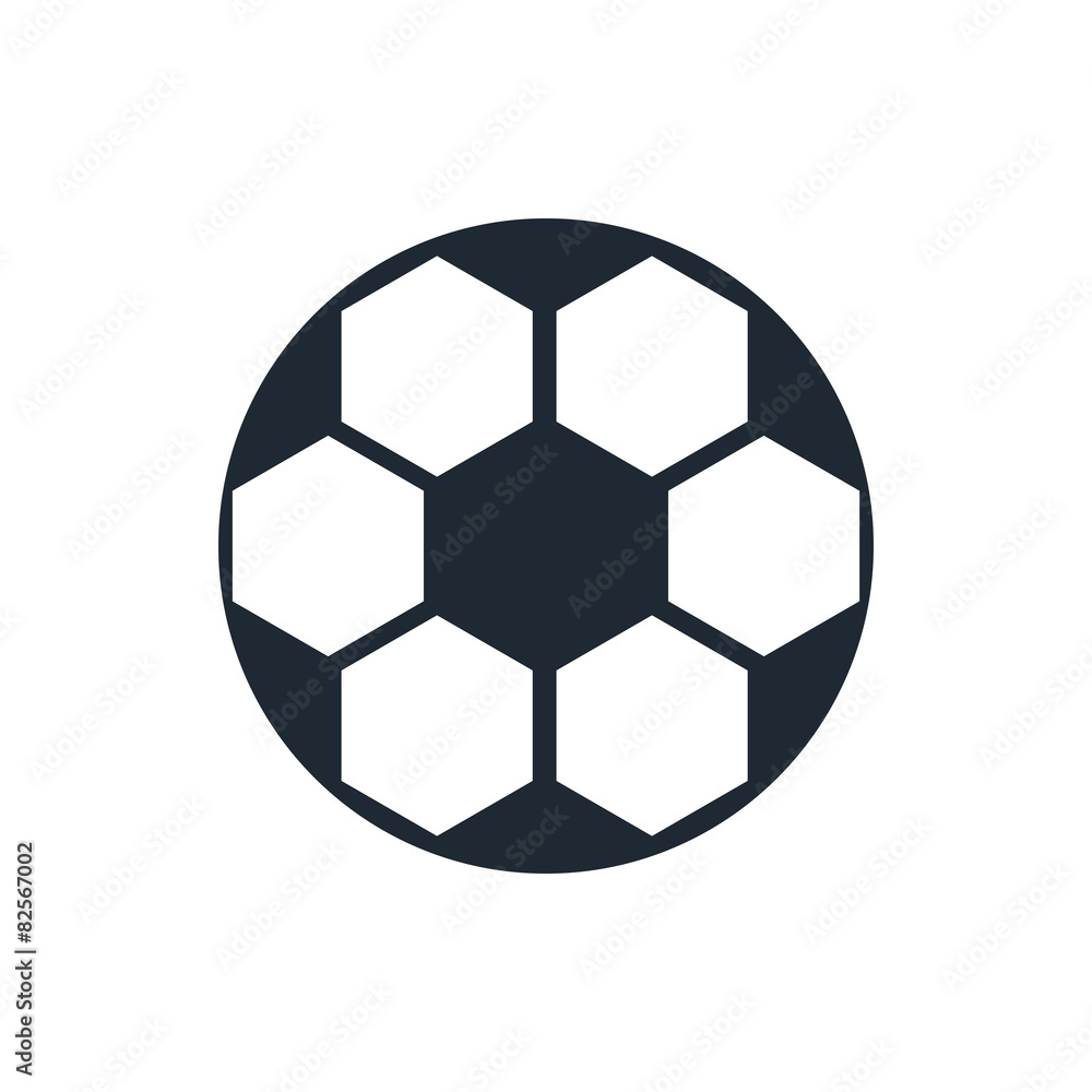 Fototapeta premium icon socer ball