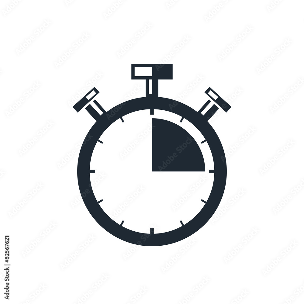 stopwatch segment icon stopwatch segment icon