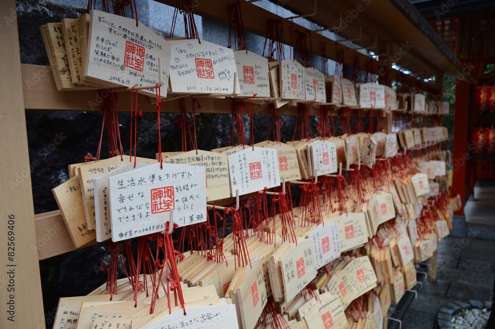 Naklejka premium Kiyomizu-dera Tempel in Kyoto, Japan