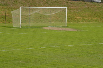 Papier peint photo Football Scène de football en plein match  © JOVO