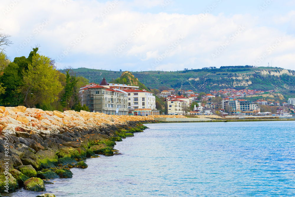 Fototapeta premium Seafront Resort Balchik Bulgaria