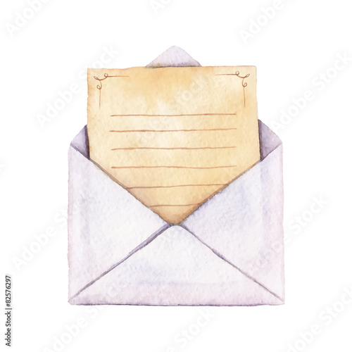 Envelope with a letter