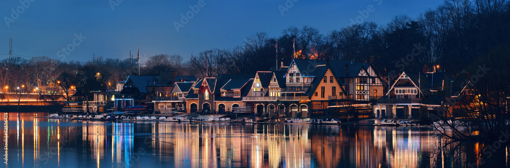 Obraz premium Boathouse Row