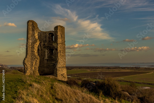 Canvas Print Hadleigh Castle Tower Ruins | Stock image