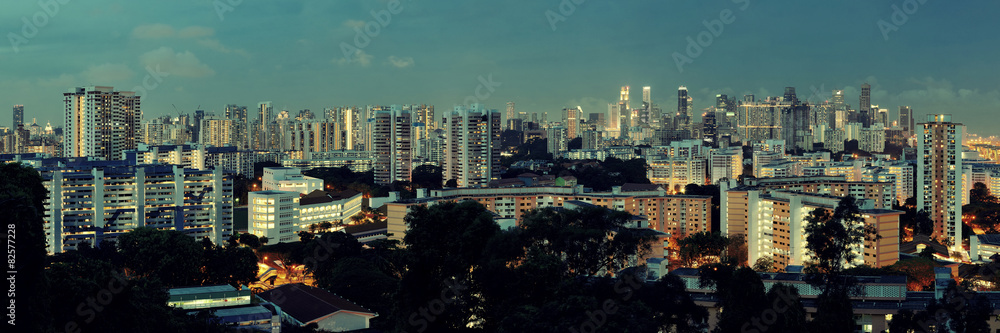 Obraz premium Singapore skyline