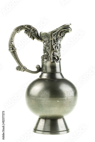 Pewter pitcher
