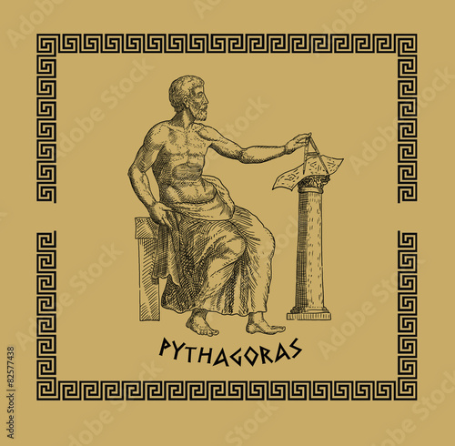 Fotografi Pythagoras illustration
