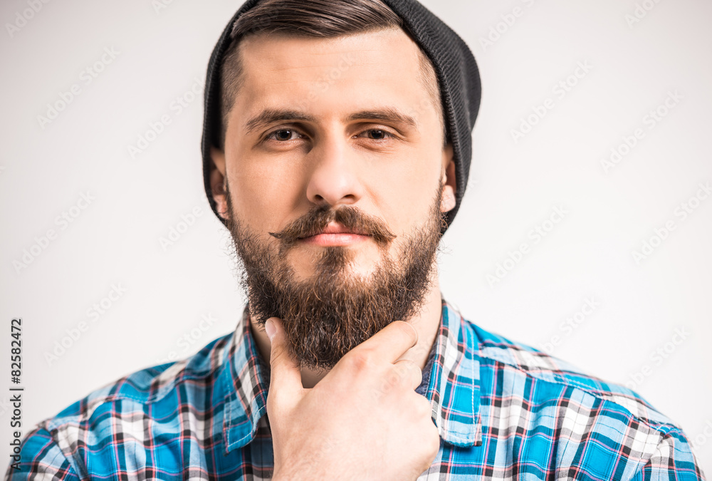 Bearded man Bearded man