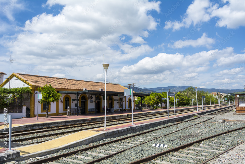 Train station village