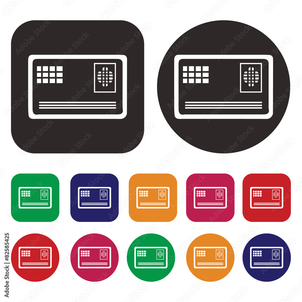 Credit card icon Credit card icon