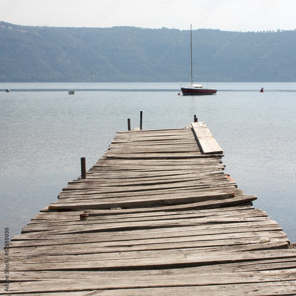 Fototapeta premium Lake Pier