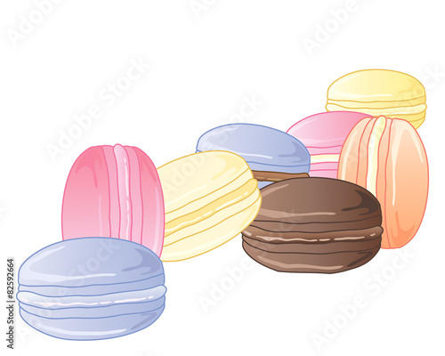 macaroon background