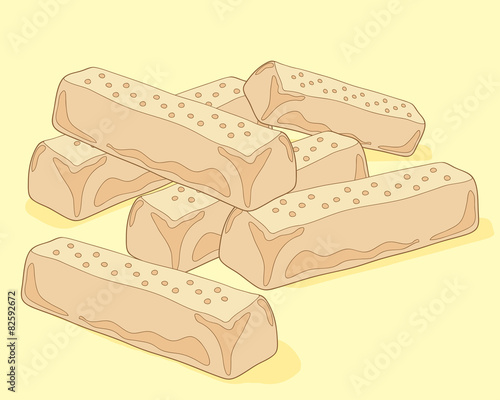 shortbread background