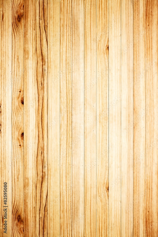 Naklejka premium Wood plank brown texture background