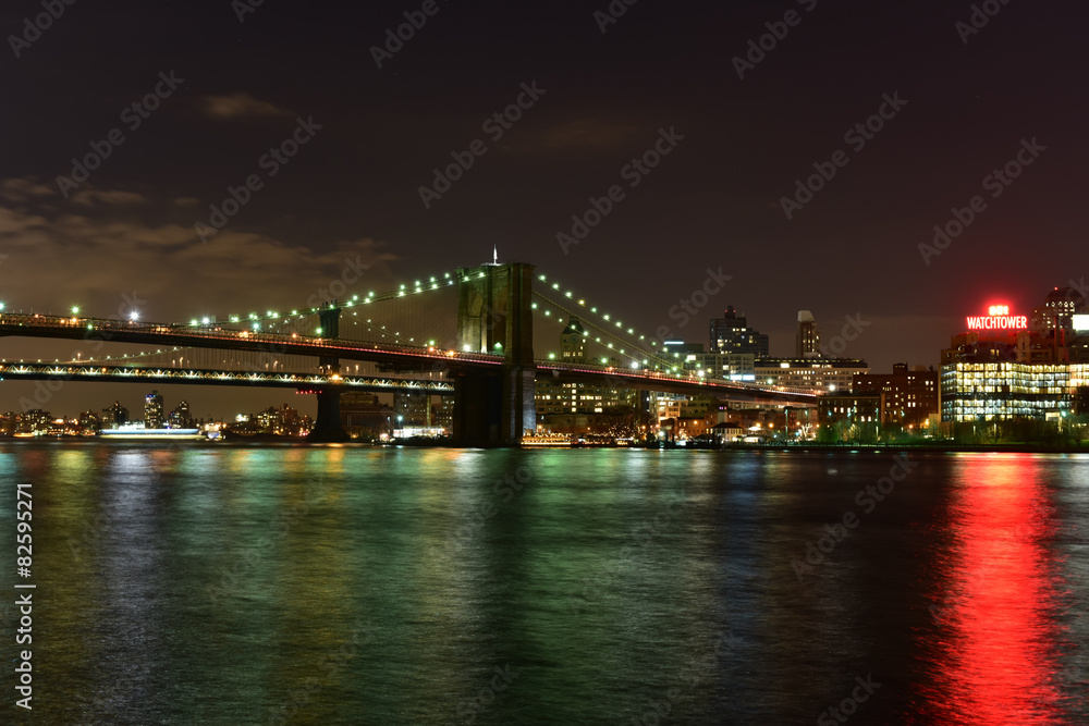 Brooklyn Bridge and East River