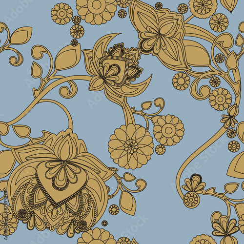 Vintage floral pattern