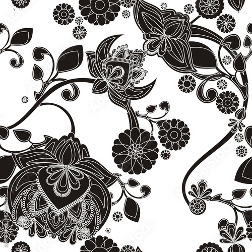 Vintage floral pattern