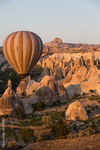  tourist attraction of Cappadocia , the flight with the balloon 