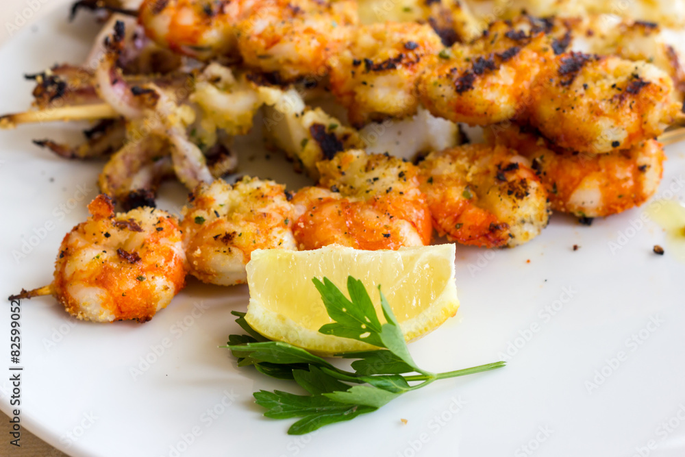 Grilled cuttlefish Grilled cuttlefish