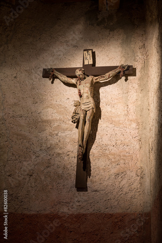 Kruzifix mit Jesus und den Qualen
