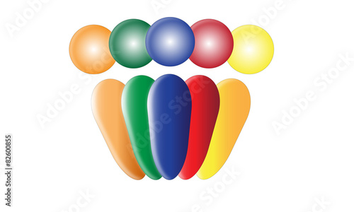 simboli di persone in gruppo