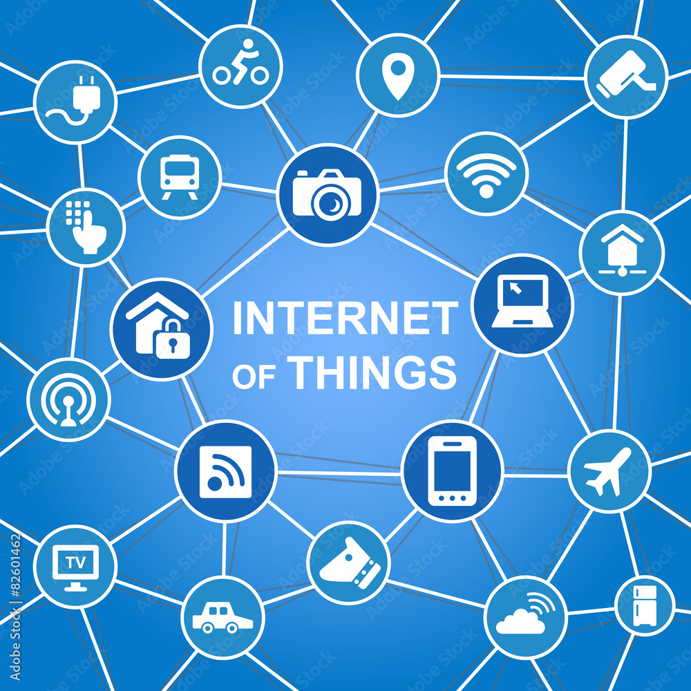 Internet of things concept Internet of things concept