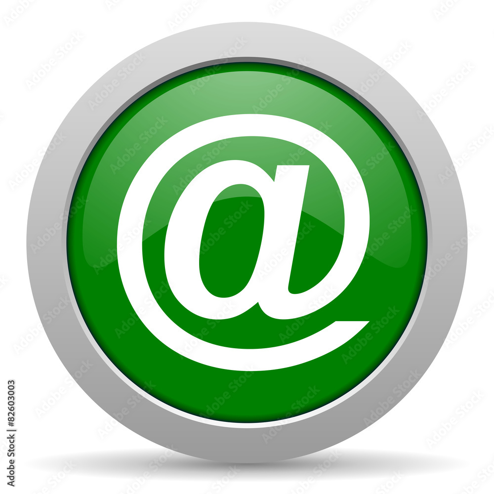 email green glossy web icon email green glossy web icon
