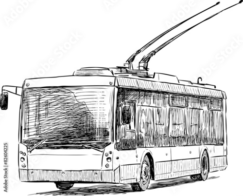 city trolleybus