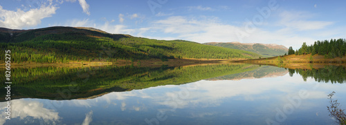 Mountain lake, Ulagan plateau, Altai