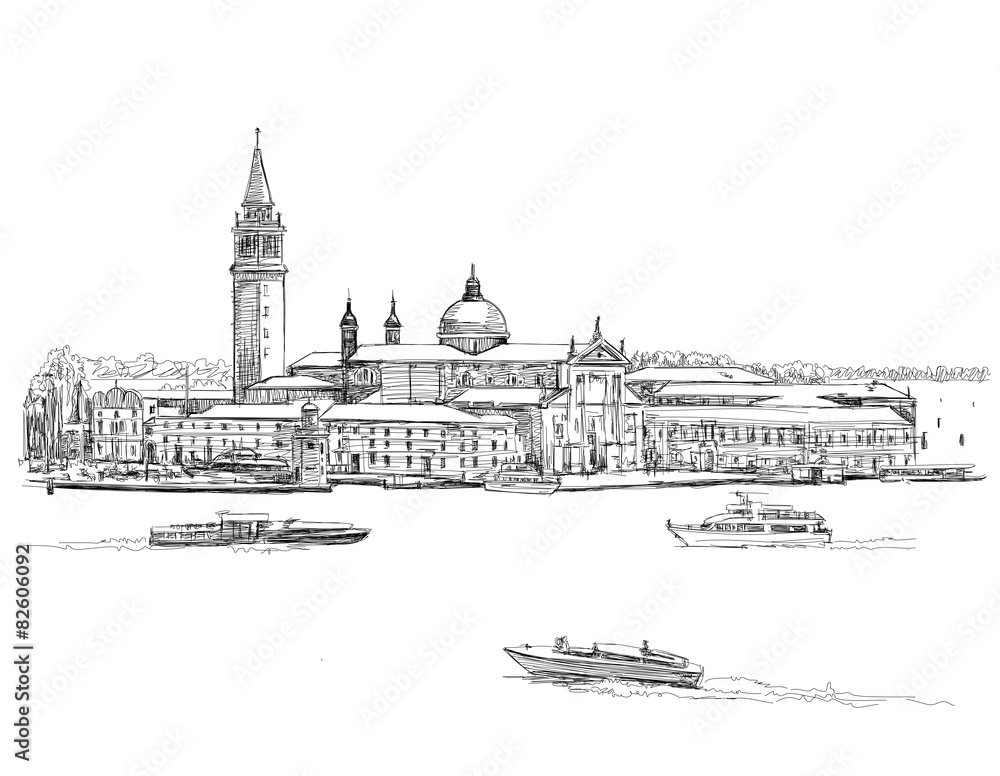 Fototapeta premium Venice - Island of San Giorgio Maggiore