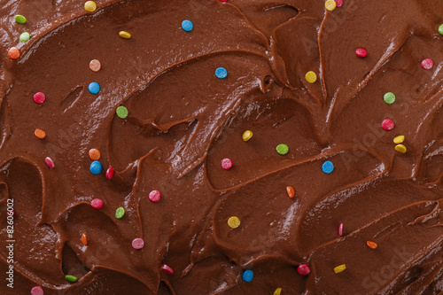 icing chocolate butter  texture