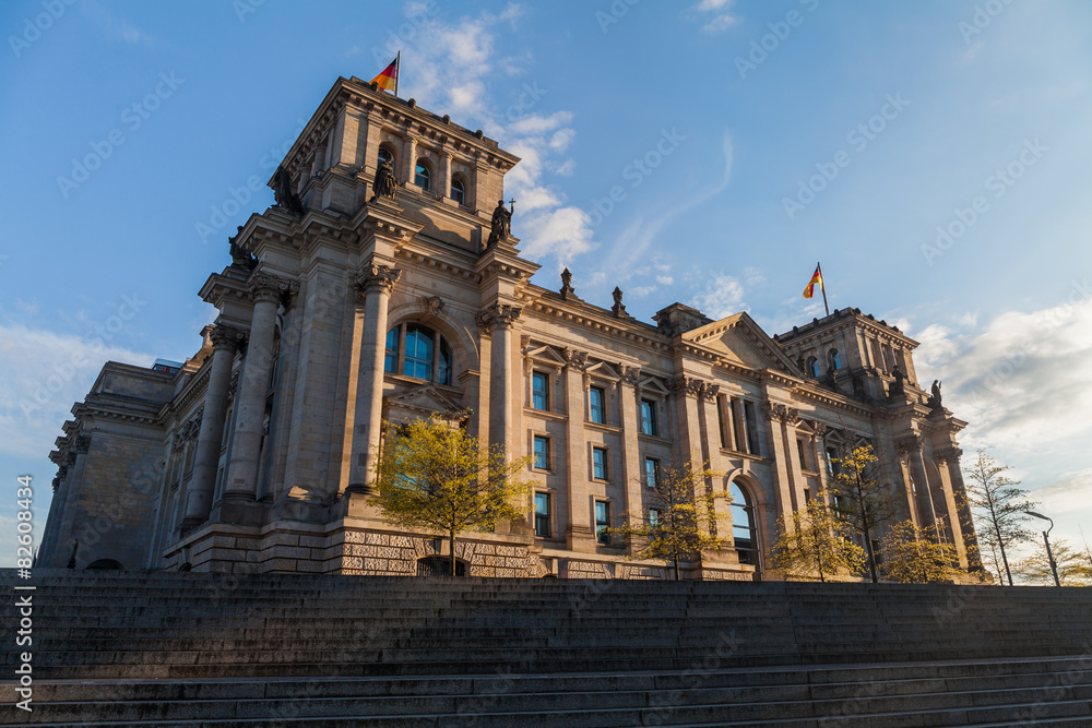 Fototapeta premium Reichstag in Berlin