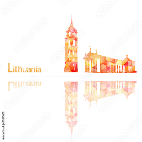 symbol of Lithuania, vector illustration