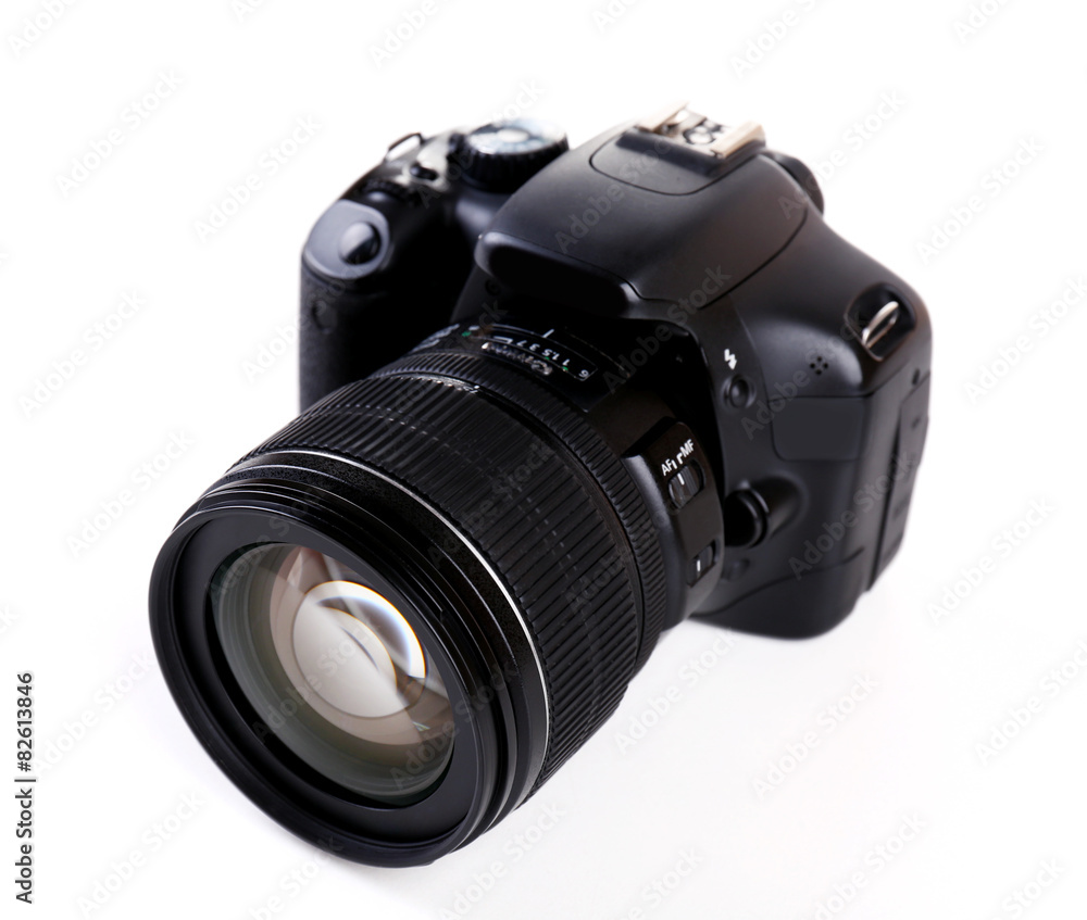digital photo camera isolated on white digital photo camera isolated on white
