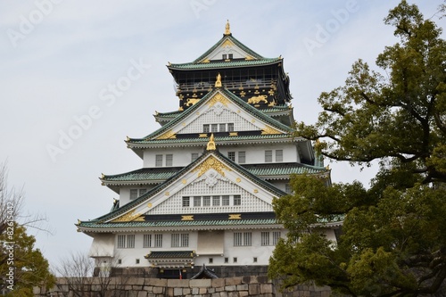 Osaka-jo  Schloss von Osaka  in Japan