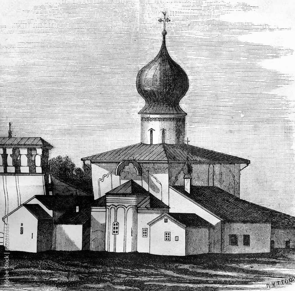 Псков. Церковь Успения Пресвятой Богородицы