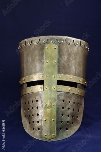 medieval knight helmet